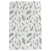 ウィントリーワンダーランドクリスマスホリデイ抱き枕 ミディアムペーパーバッグ (正面)