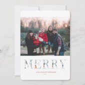 ウィントリーワンダーランドホリデーフラットカード 招待状 (正面)