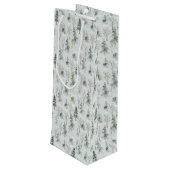 ウィントリーワンダーランド2クリスマスホリデー抱き枕 ワインギフトバッグ (裏面アングル)