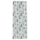 ウィントリーワンダーランド2クリスマスホリデー抱き枕 ワインギフトバッグ (正面)