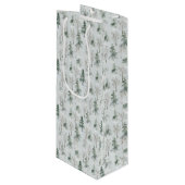 ウィントリーワンダーランド2クリスマスホリデー抱き枕 ワインギフトバッグ (正面アングル)