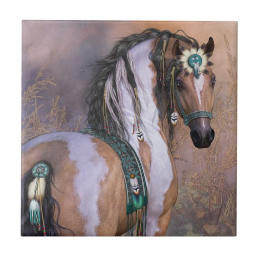 ウィンドアートタイルの娘 タイル (正面)