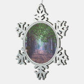 ウィンドインザパインズオーナメント スノーフレークピューターオーナメント (右)