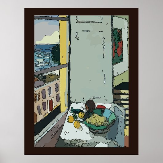 ウィンドウからの静止寿命 ポスター (正面)