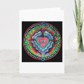 ウィンドウからハート カード