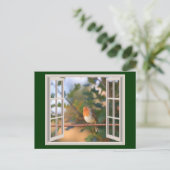 ウィンドウでロビンバード シーズンポストカード (スタンド正面)