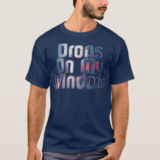 ウィンドウにドロップ Tシャツ