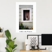 ウィンドウにフワフワ ポスター (ホームオフィス)