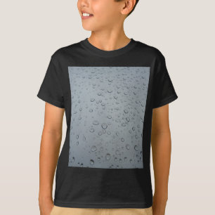 ウィンドウに水滴、雨壁紙の背景 Tシャツ