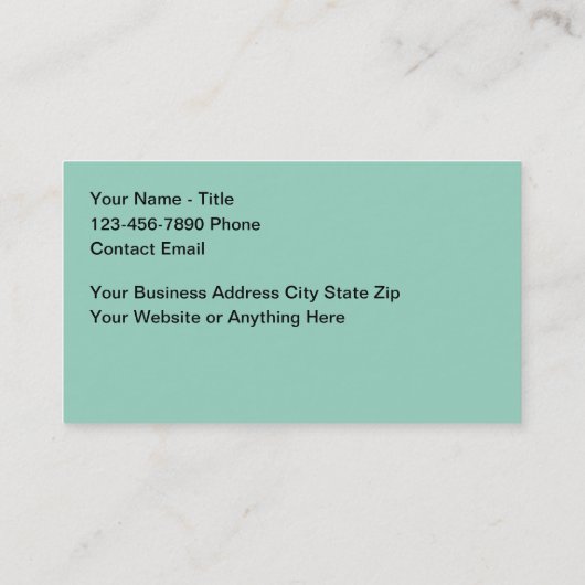 ウィンドウのカバーファッション名刺 名刺 (裏面)