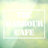 ウィンドウのカフェ名 ウィンドウサイン (シート3)