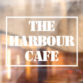 ウィンドウのカフェ名 ウィンドウサイン (シート2)