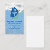 ウィンドウのクリーナー |ハウススキージ | Soap 名刺 (正面/裏面)