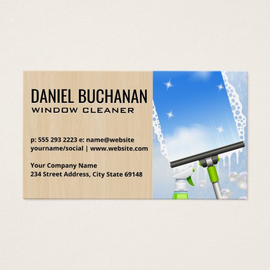 ウィンドウのクリーニング |シャボン玉 (正面)