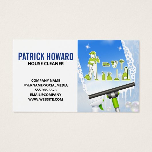 ウィンドウのクリーニング |スキージ |クリーナー (正面)