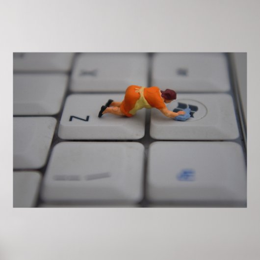 ウィンドウのクリーニング ポスター (正面)