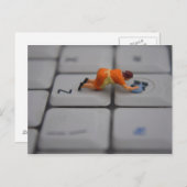 ウィンドウのクリーニング ポストカード (正面/裏面)