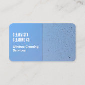 ウィンドウのクリーニング 名刺 (正面)