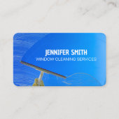ウィンドウのクリーニング 名刺 (正面)