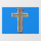 ウィンドウのシール（青） ウィンドウサイン (シート)