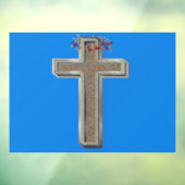 ウィンドウのシール（青） ウィンドウサイン (シート3)