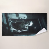 ウィンドウのスケルトン。 バスタオル (バスタオル)