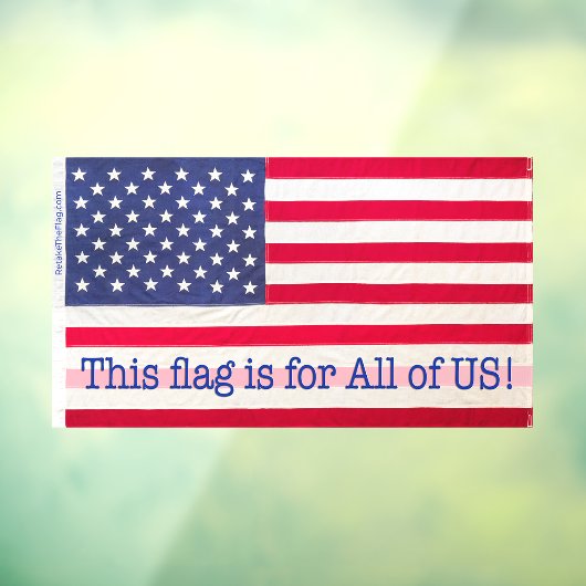 ウィンドウの固定"このフラグは全ての米国のために!メッセージ ウィンドウサイン (シート3)