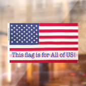 ウィンドウの固定"このフラグは全ての米国のために!メッセージ ウィンドウサイン (シート2)