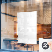 ウィンドウの固定 ウィンドウサイン (カフェ窓)