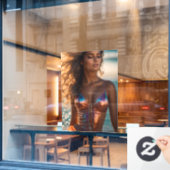 ウィンドウの固定 ウィンドウサイン (カフェ窓)