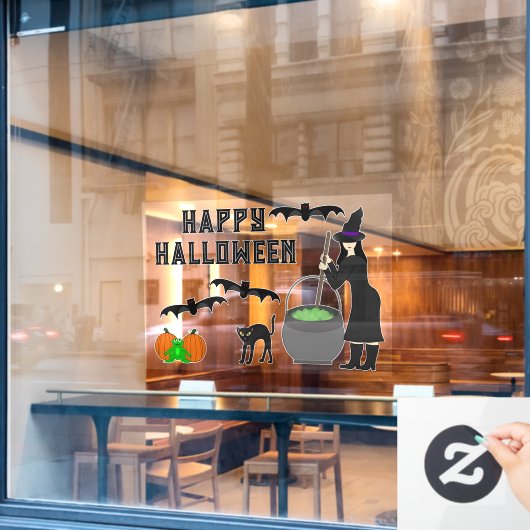 ウィンドウの固定 ウィンドウサイン (カフェ窓)