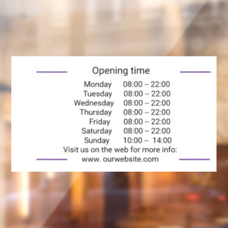 ウィンドウの固定 ウィンドウサイン