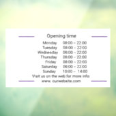 ウィンドウの固定 ウィンドウサイン (シート3)