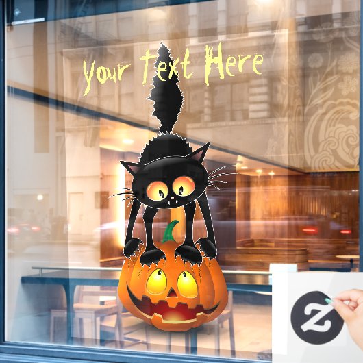 ウィンドウの固定 ウィンドウサイン (カフェ窓)