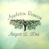 ウィンドウの固定 – Oakツリーとイベント名の日付 ウィンドウサイン (シート3)