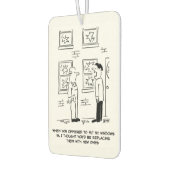 ウィンドウの挿入誤解。 カーエアーフレッシュナー (左)