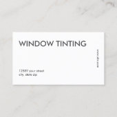 ウィンドウの色付け 名刺 (裏面)