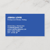 ウィンドウの色付け 名刺 (裏面)