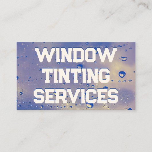 ウィンドウの色付け 名刺 (正面)