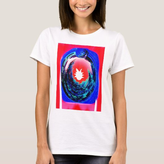 ウィンドウを時間通りに表示 Tシャツ (正面)
