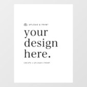 ウィンドウを閉じるデザインのアップロード18" x 24"記号 ウィンドウサイン (シート)