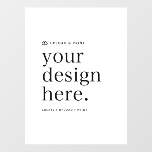 ウィンドウを閉じるデザインのアップロード18" x 24"記号 ウィンドウサイン