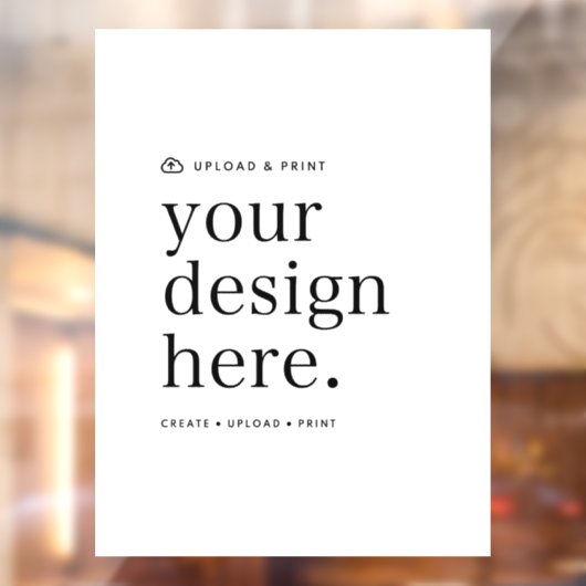 ウィンドウを閉じるデザインのアップロード18" x 24"記号 ウィンドウサイン (シート2)