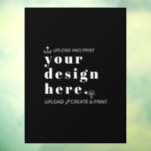 ウィンドウを閉じるデザインのアップロード18" x 24"記号 ウィンドウサイン (シート3)