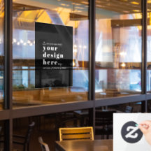 ウィンドウを閉じるデザインのアップロード18" x 24"記号