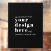 ウィンドウを閉じるデザインのアップロード18" x 24"記号 ウィンドウサイン (シート2)