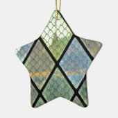 ウィンドウアート セラミックオーナメント (左)