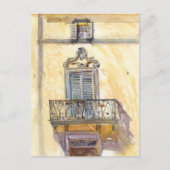 ウィンドウイタリアン。オリジナルアートバイスヴェタミハレヴィチ ポストカード (正面)