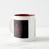 ウィンドウイメージのクリスマスツリー ツートーンマグカップ (正面左)