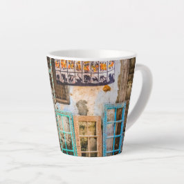 ウィンドウカラフルフレーム カフェラテマグ